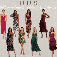 Fall Wedding Guest Dresses