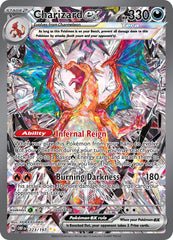 Charizard EX 2023 Pokemon Obsidian Flames Special Illustration Rare #223 CGC Authenticated 9 Card