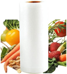 Vacuum Sealer Bags by [Brand Name] - Heavy Duty BPA-Free Rolls | 2-Pack, 8" x 16.4" for Sous Vide Cooking