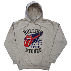 Rolling Stones New York 75 Grey Large Unisex Hoodie