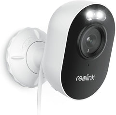 REOLINK Wireless Outdoor Security Camera Lumus 2K, Upgraded 4MP Spotlight Color Night Vision, 2.4/5GHz Dual-Band WiFi Plug in Camera, Smart Person/Vehicle/Animal Detection, Two-Way Talk, Local Storage REOLINK