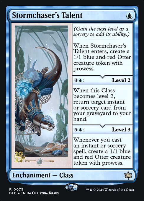 Stormchaser's Talent — Bloomburrow Promos (PBLB) | MTG Card