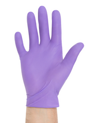Halyard: Purple Nitrile Gloves Non-Sterile Small 100/Bx - 55081