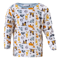 Willit Wool Ls Top Xix White