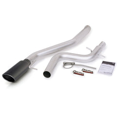 Banks Power 11-13 VW Jetta Sedan/Wagon 2.0L TDI Monster Exhaust Sys - SS Single Exhaust w/ Black Tip - 46181-B