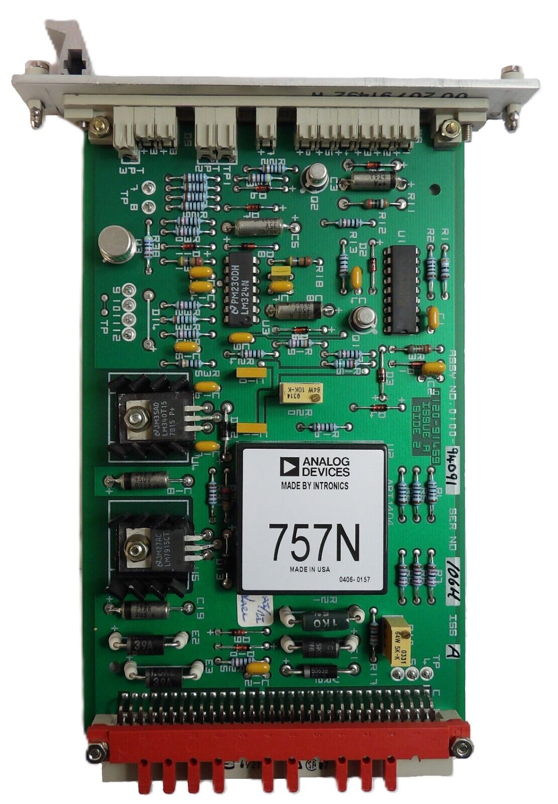 AMAT Applied Materials 0100-94091 Ion Gauge Controller PCB Working Surplus