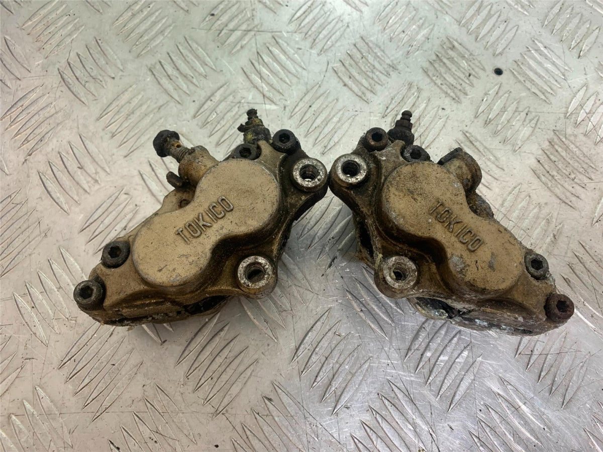 KAWASAKI ZX6R ZX6 F FRONT BRAKE CALIPERS (SOLD AS PART)  YEAR 1995-1997(CMB1169)