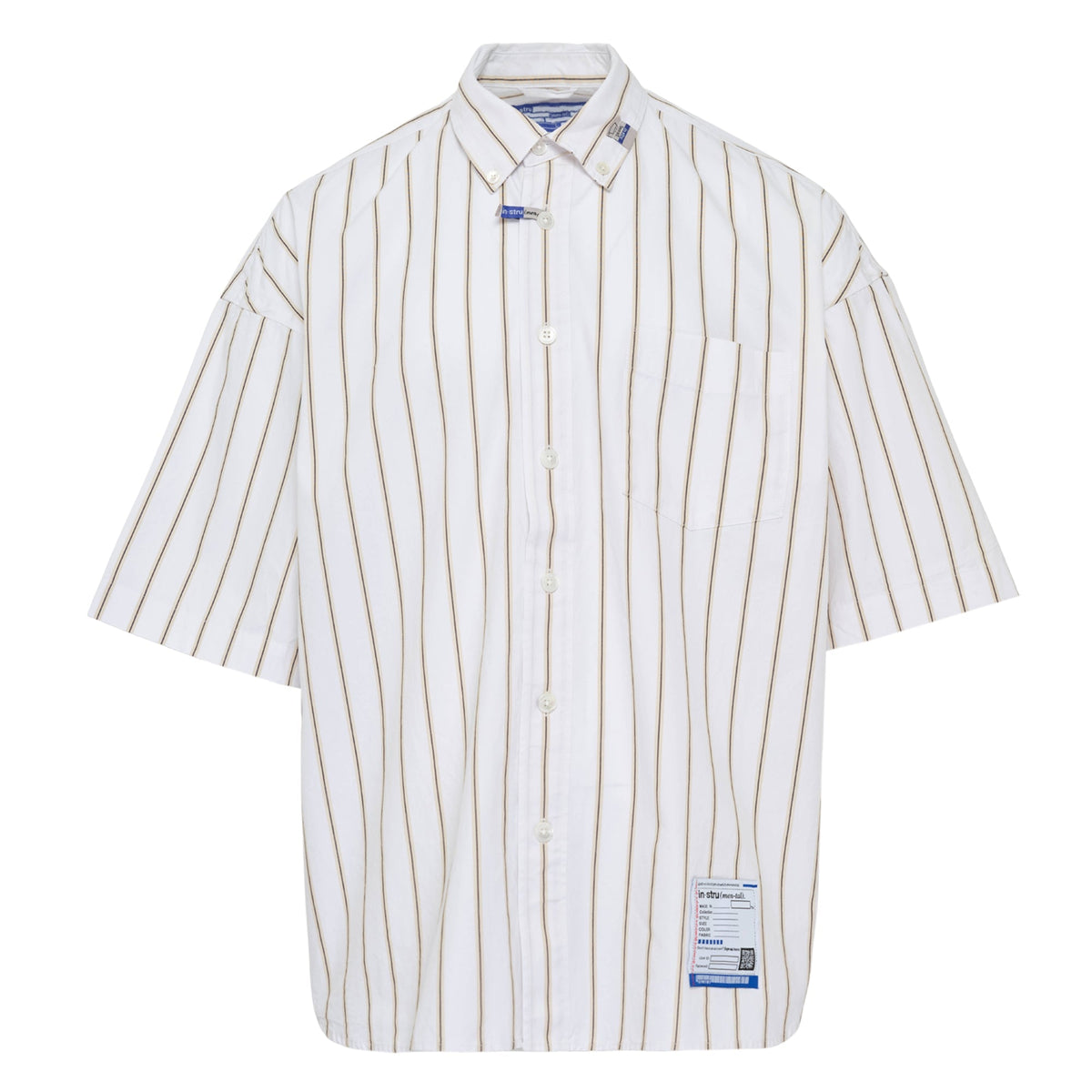 Cotton High Density Stripe Shirt