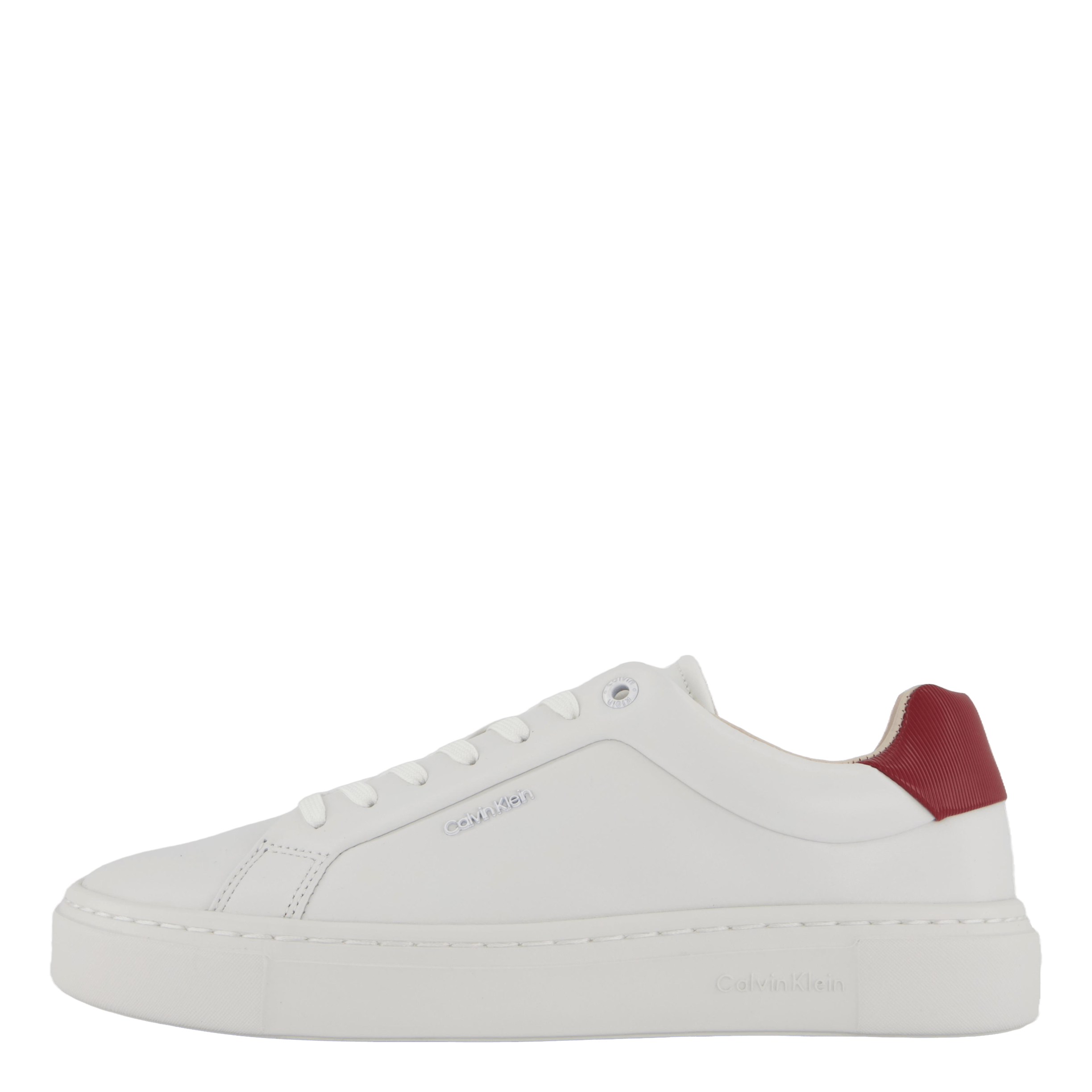 Cupsole Lace Up W/ml Lth Bright White/winery