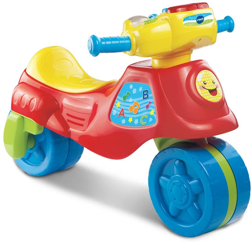 VTech 2 In 1 Learn & Zoom Motor Bike,Red