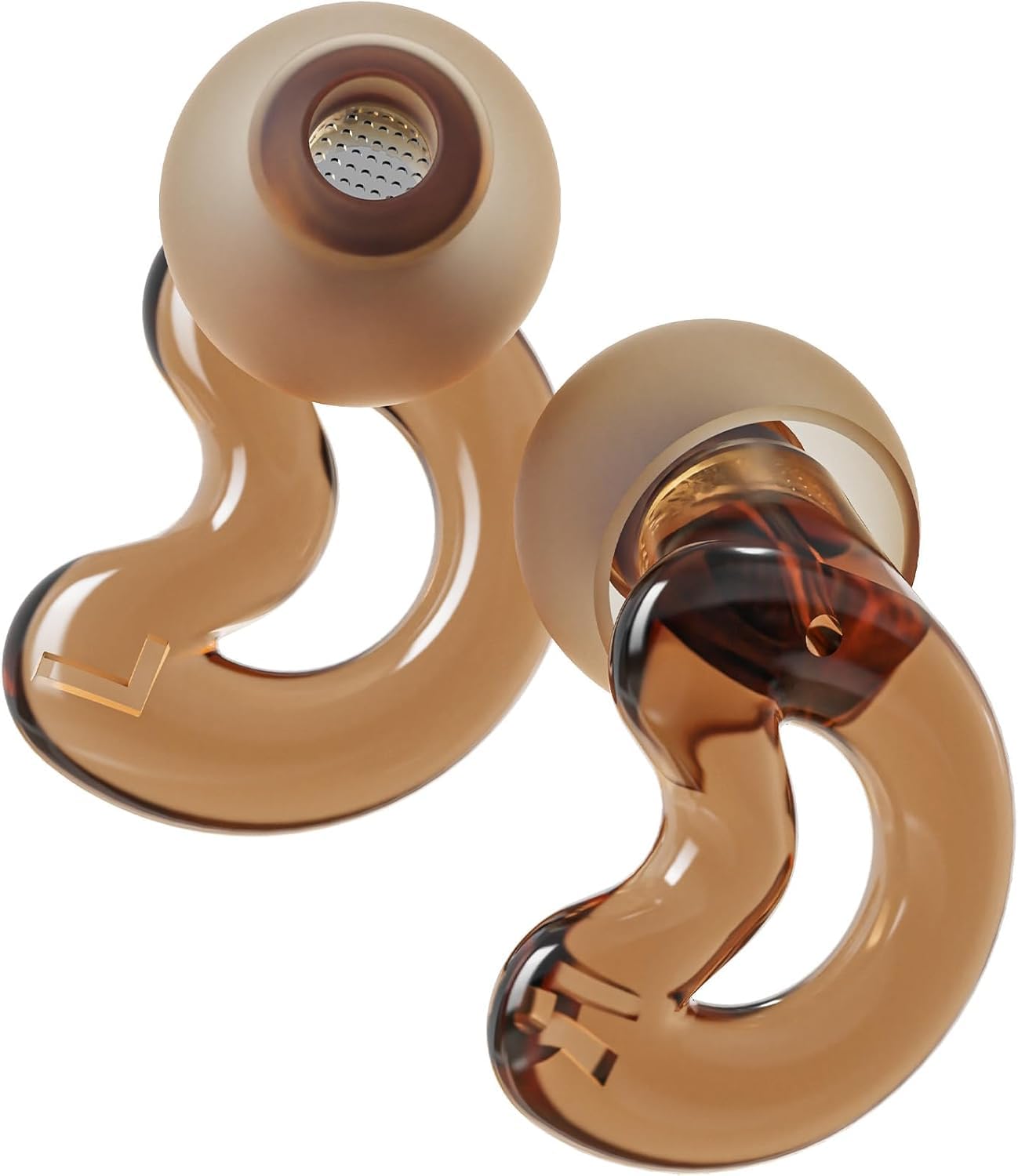 Relaxcharm Concert Ear Plugs - Advanced Noise Reduction Ear Plugs with 5-Layer Acoustic Filters, Reusable Concert Earplugs for M