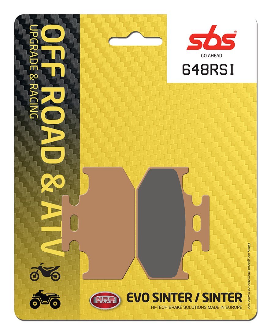 SBS Offroad Racing Brake Pads FR-RR - 648RSI-