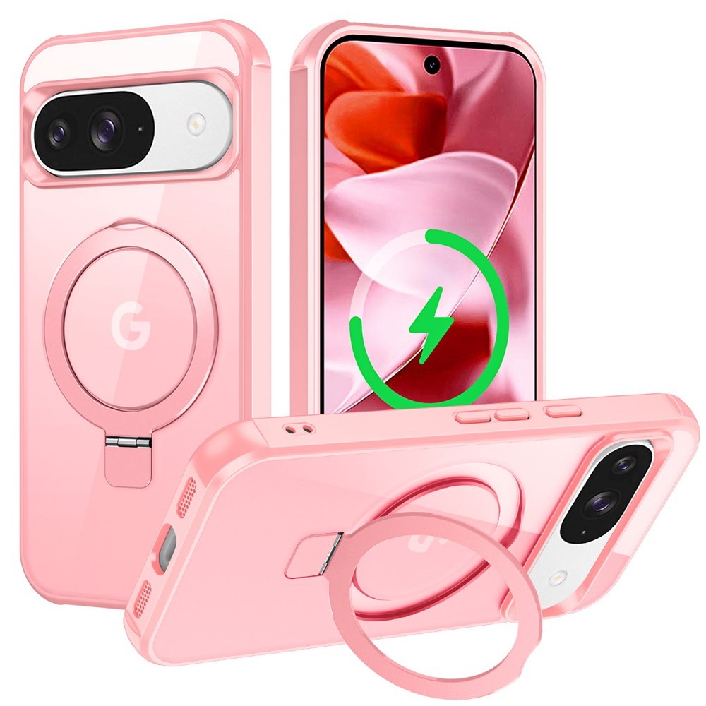 EIDERWOOD Google Pixel 10 / 10 Pro / 9 / 9 Pro Hybrid Case with Kickstand - MagSafe Compatible - Rosa