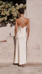Chiara Maxi Dress - Soft Gold