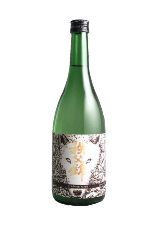 Chichibu Nishiki Tokubetsu Junmai Sake Wolf Label