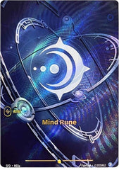 Riftbound Spiritforged Mind Rune Alternate Art R03a Foil Showcase card