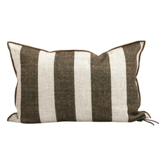 Maison de Vacances - Bayadère Canvas Outdoor Cushion | Havana