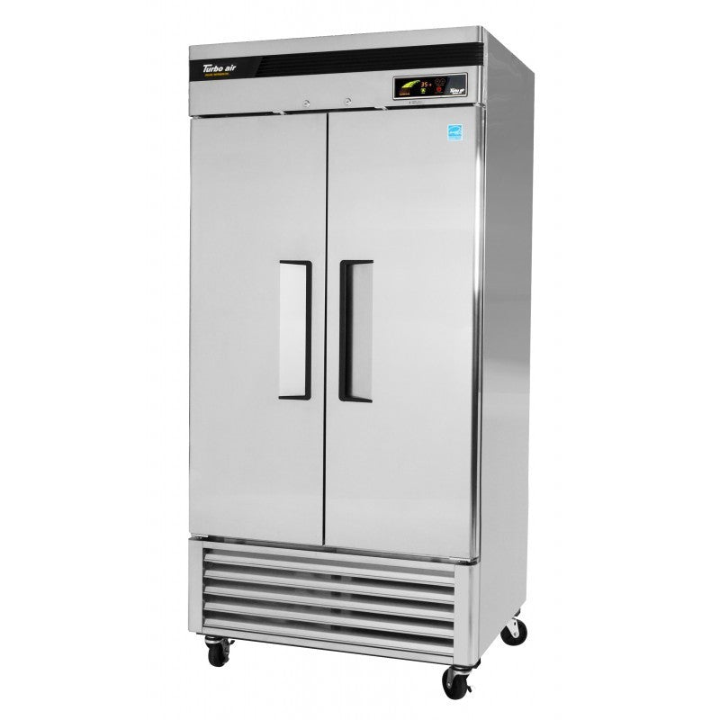 Turbo Air TSF-35SDN-N, 40" 2 Solid Door Reach-In Freezer, Super Deluxe Series