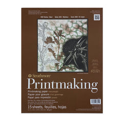 Strathmore 400 Series Heavy-Weight Printmaking Paper Pad - 11 x 14 inches by Strathmore - K. A. Artist Shop