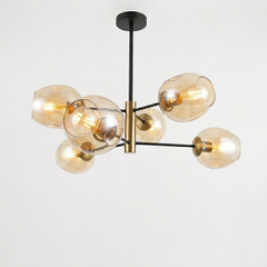 LAMPARA COLGANTE NORDICA 6 LUCES  ELORA