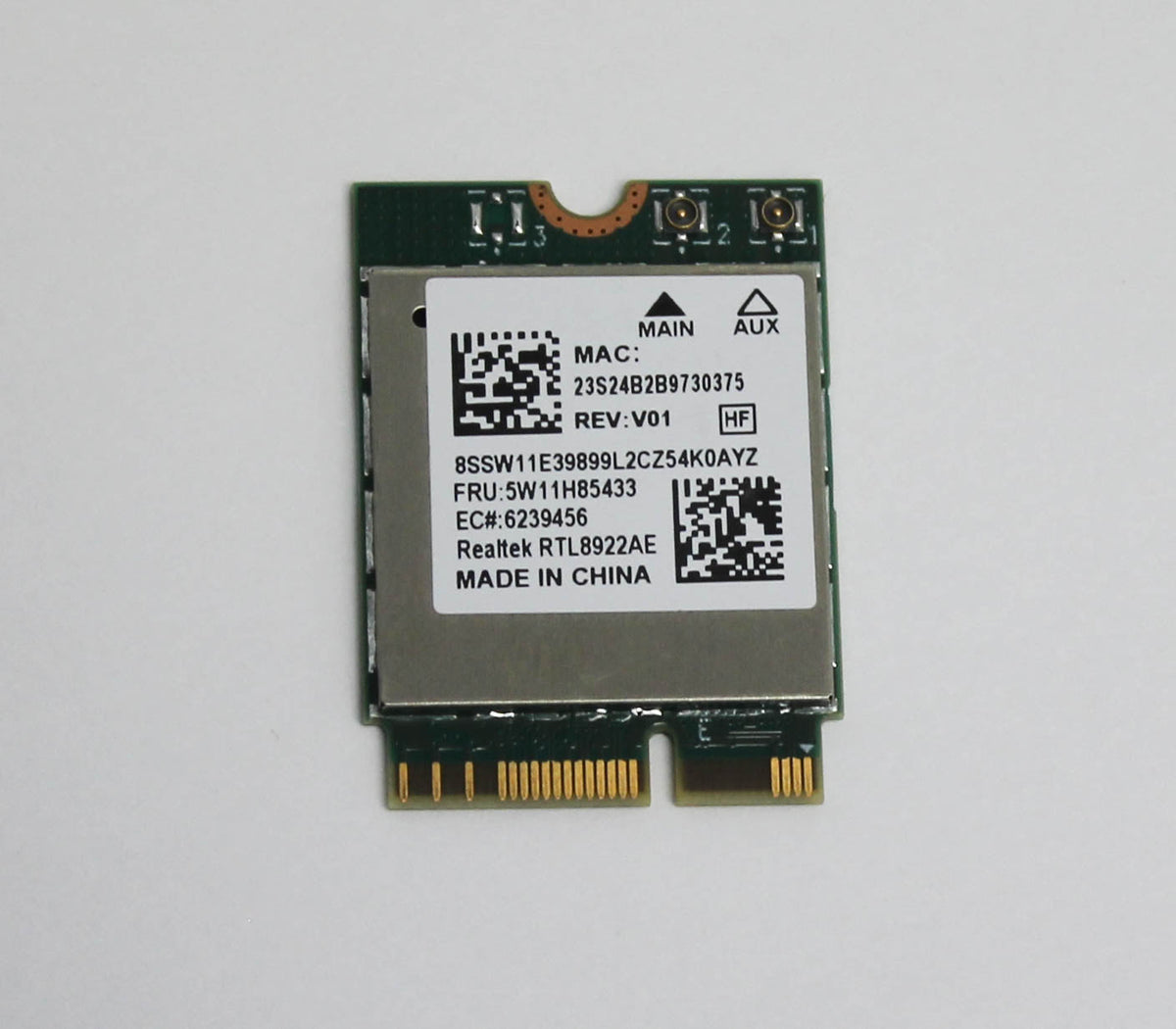 5w11h85437 lenovo wireless wlan fxn mt7925 ideapad 5 2-in-1 14akp10 "grade a"