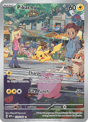 Pokemon - Pikachu 173/165 - Pokemon 151 - Illustration Art Rare - Single Card