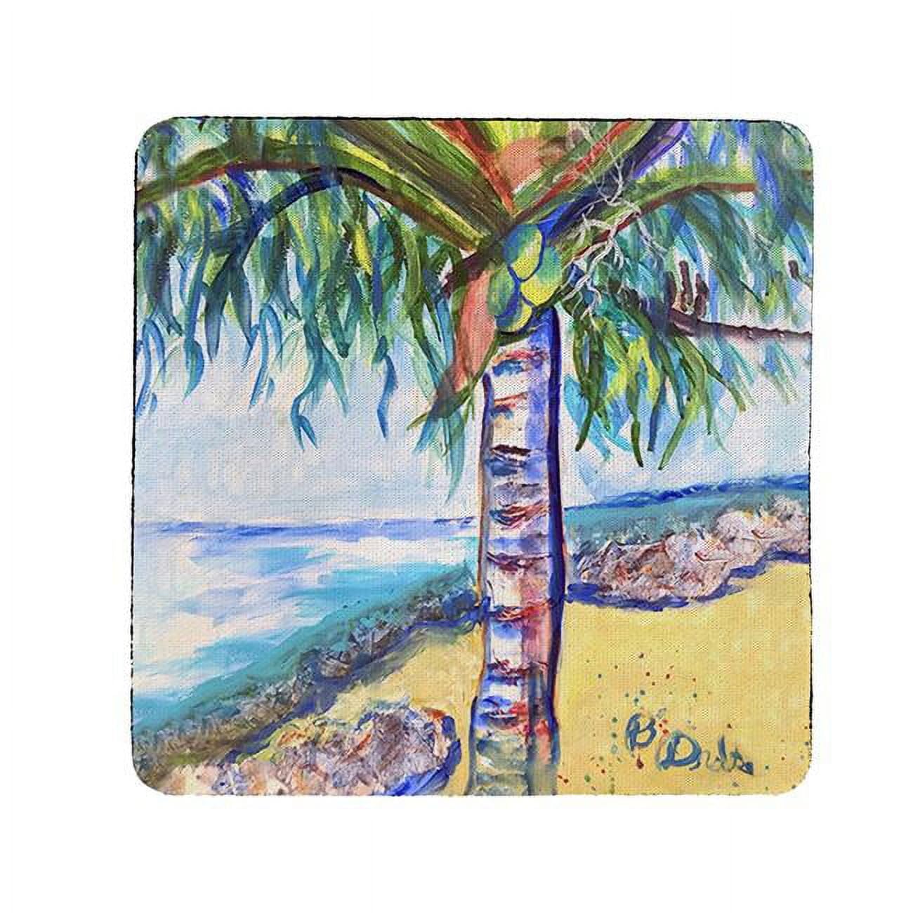 Betsy Drake CT1420 Tall Palm Coaster - Set of 4