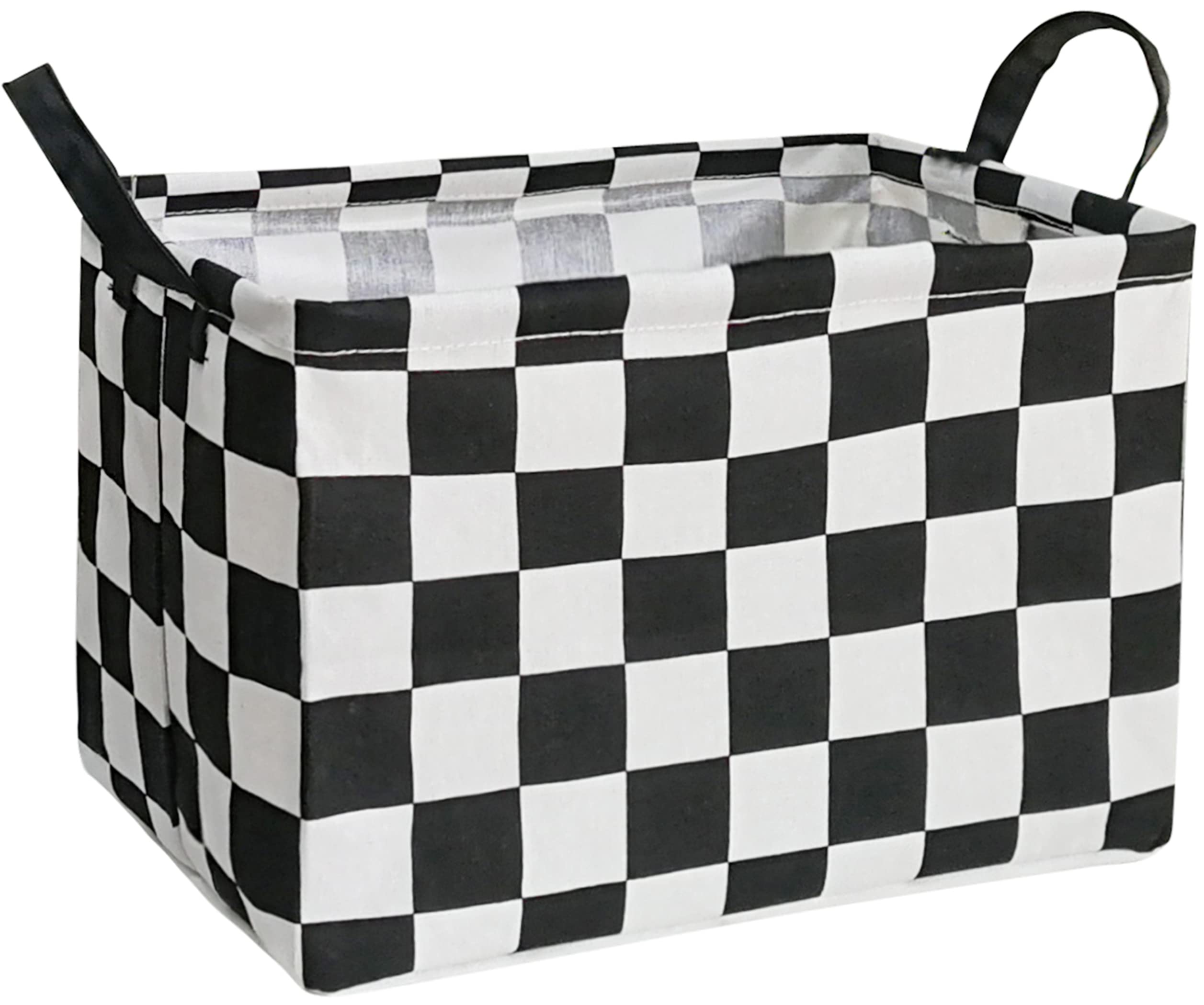 Rectangular Storage Basket Collapsible Organizer Bin Waterproof Toy Box for Organizing Home/Dorm/Kitchen/Pet/Office/Closet/Shelf/Gift Baskets