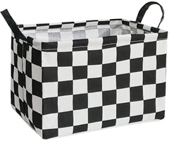 Rectangular Storage Basket Collapsible Organizer Bin Waterproof Toy Box for Organizing Home/Dorm/Kitchen/Pet/Office/Closet/Shelf/Gift Baskets