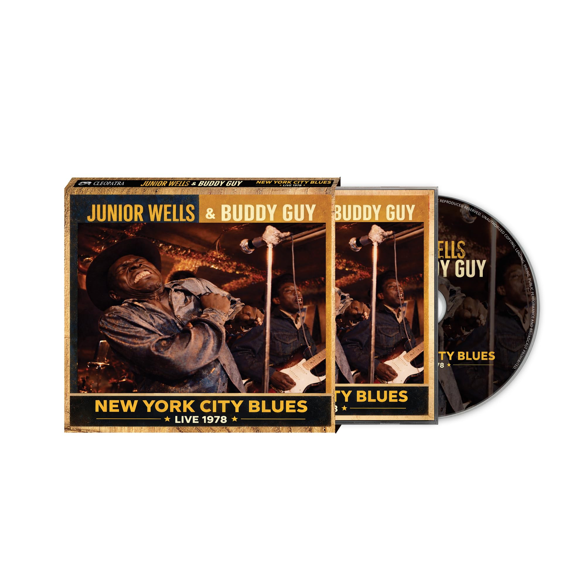 Junior Wells & Buddy Guy - New York City Blues - Live 1978 [CD]