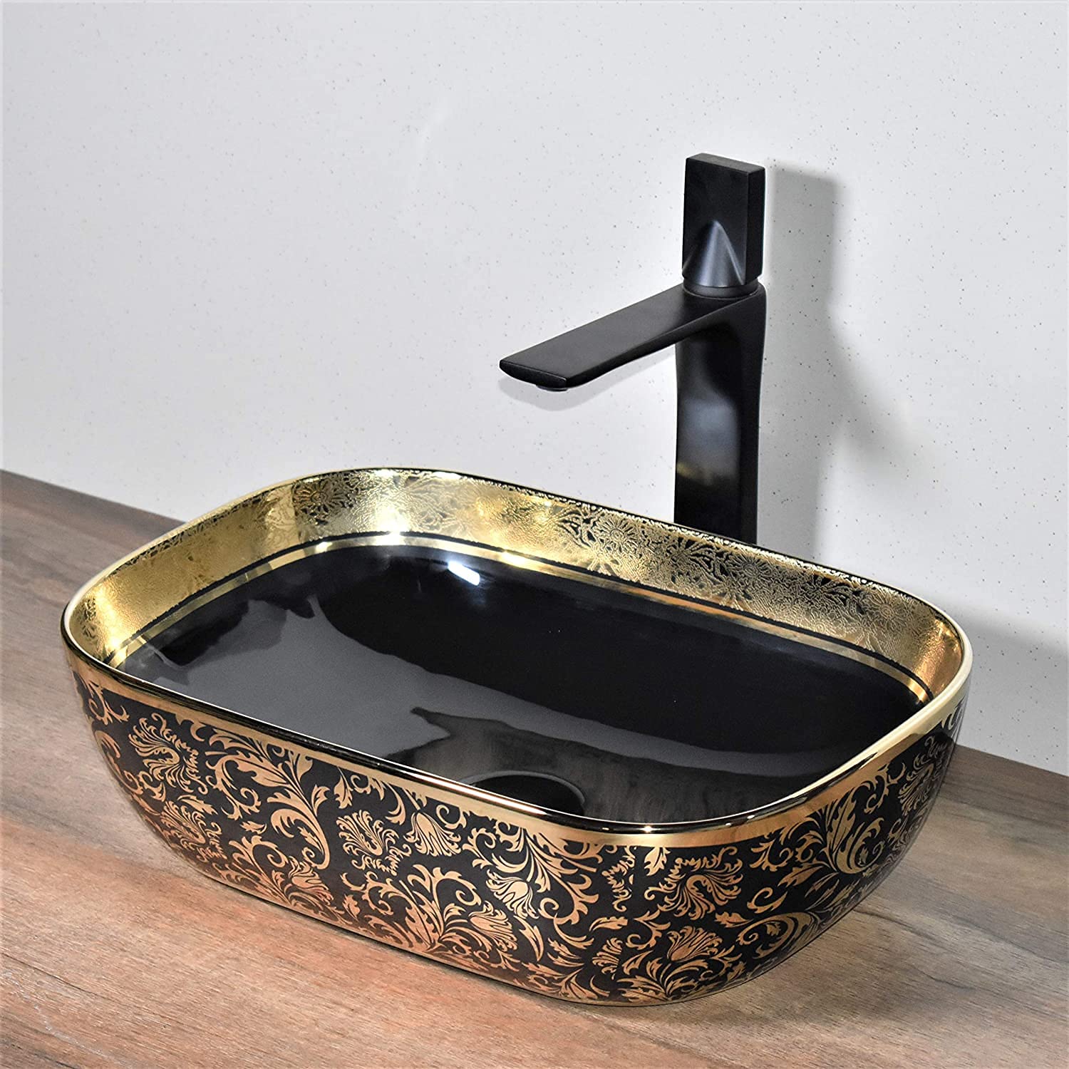 Premium Designer Table top/Counter top Wash Basin/Vessel sink (18x13x5.5 In) BTT-1093