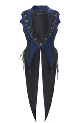 Eternal Blood Moon Forest V Collar Sleeveless Ouji Fashion Elegant Prince Handsome Lolita Coat 2 Colors