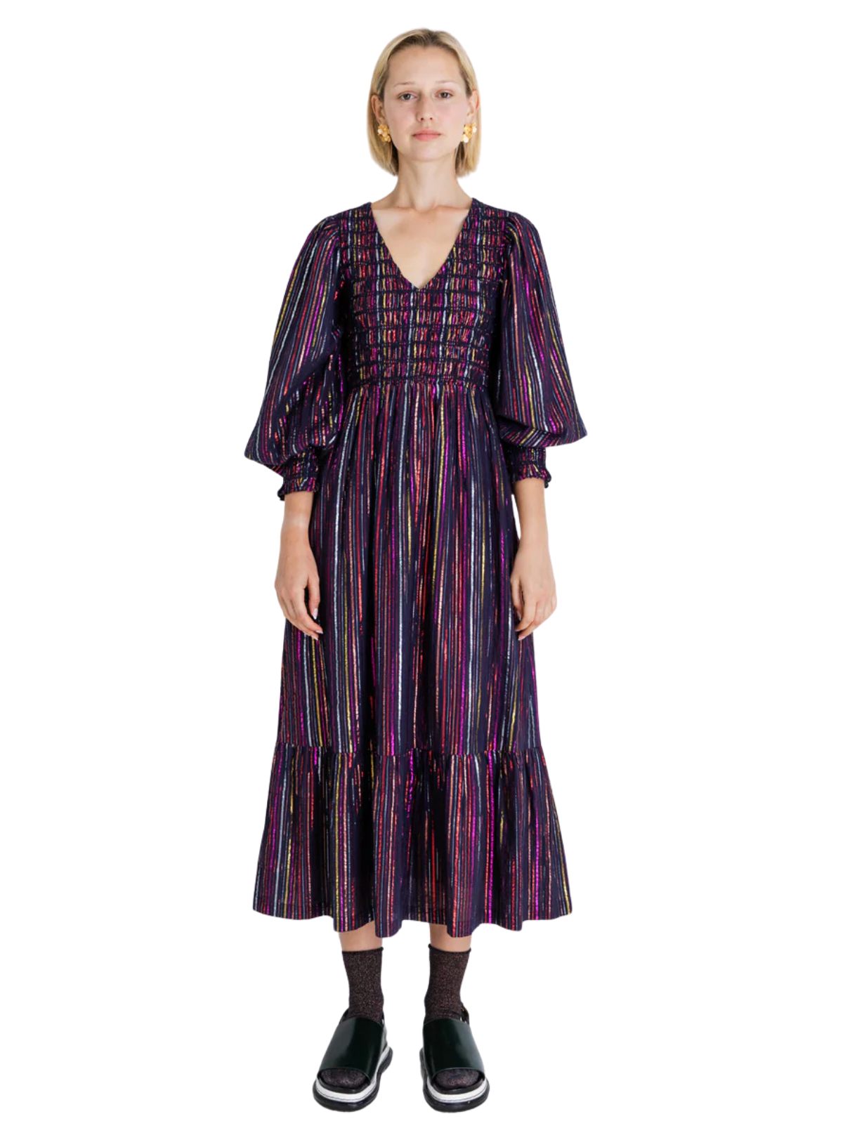 Bonté Troy Dress in Multi/Midnight