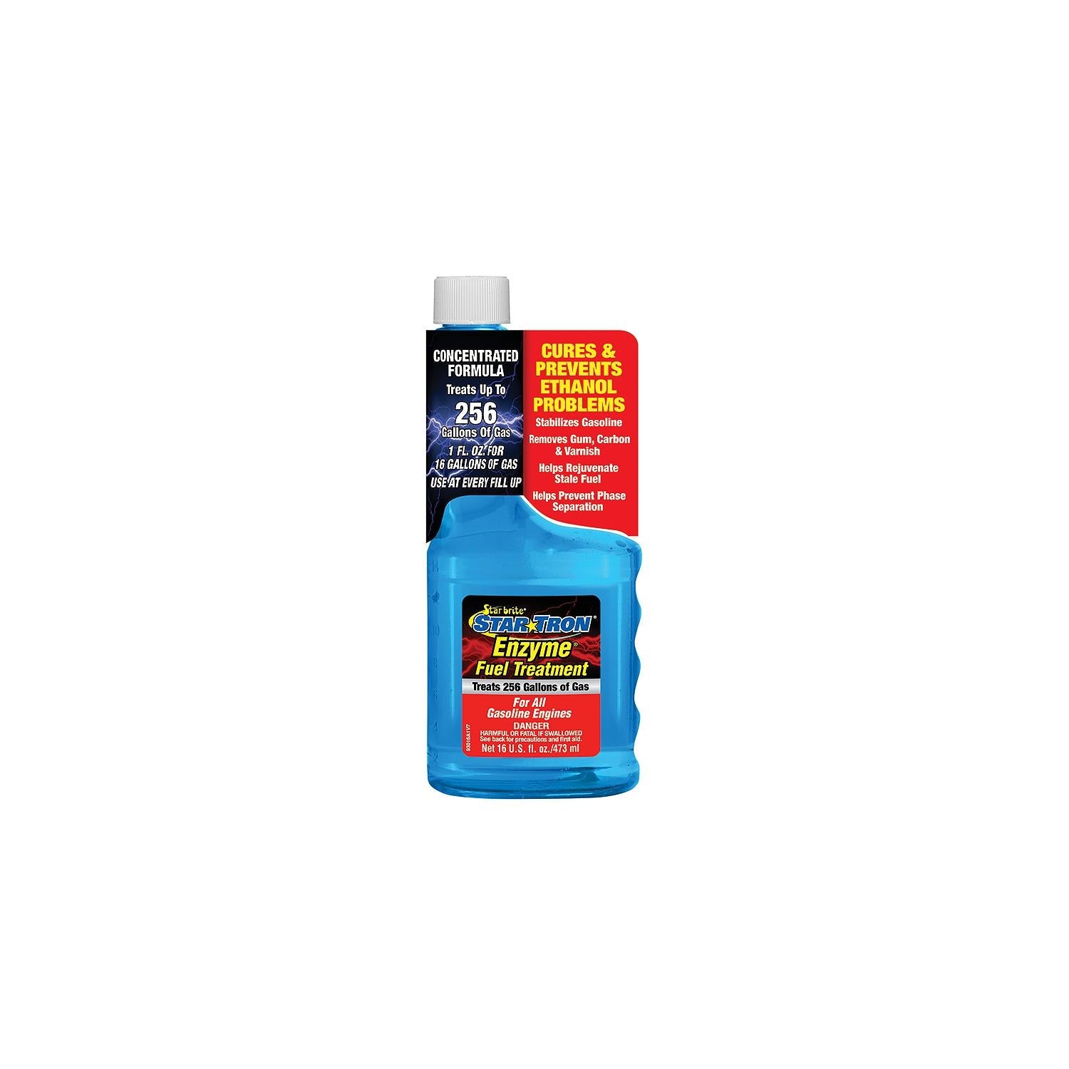 Starbrite 93016 Star Tron Gas Additive, 16 oz.