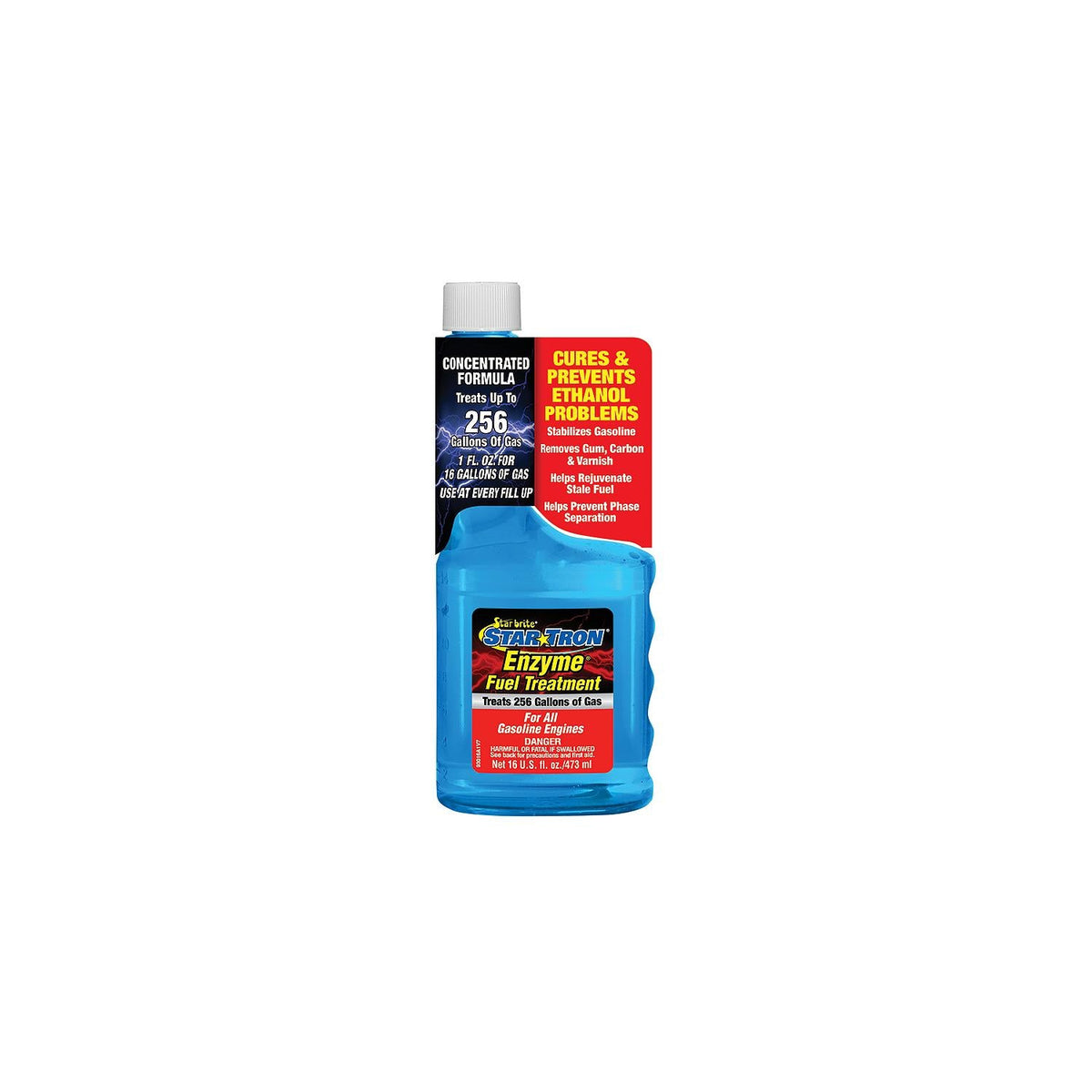 Starbrite 93016 Star Tron Gas Additive, 16 oz.