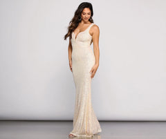 Holga Sequin Gown