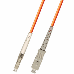 750M LC-SC Simplex Multimode Fiber Optic Cable 62.5/125 Indoor/Outdoor