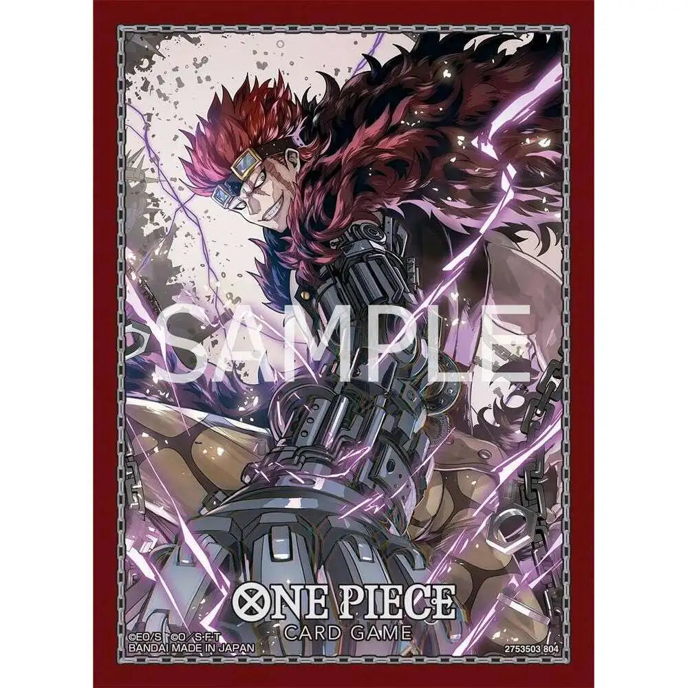 One Piece Trading Card Game Assortment 9 EustassCaptainKid Card Sleeves 70 Count Bandai