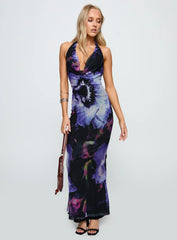 Bittersuite Cowl Maxi Dress Black