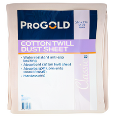 Progold Twill Dust Sheet 12X9 3PK
