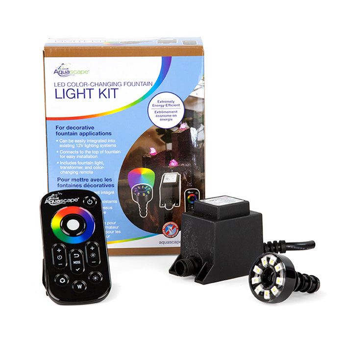 AquaScape LED Color-Changing Fountain Light Kit
