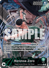Roronoa Zoro (OP12-020) (V.2) OP12 Alternate Art Boosterfrisch Englisch