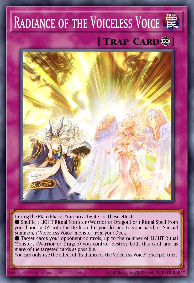 Radiance of the Voiceless Voice - Yu-Gi-Oh! Card Database