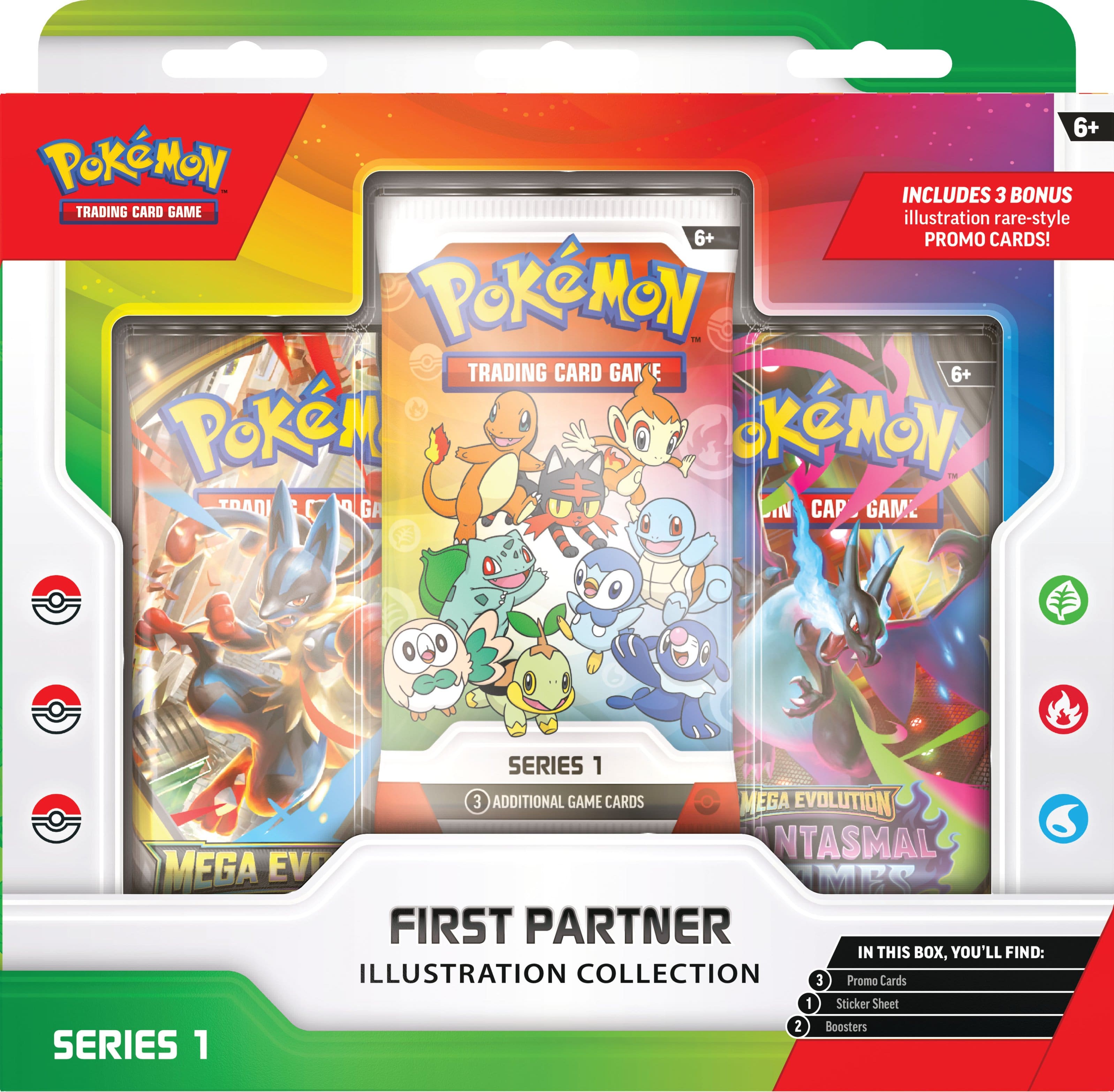 First Partner Illustration Collection (Series 1) Pokemon