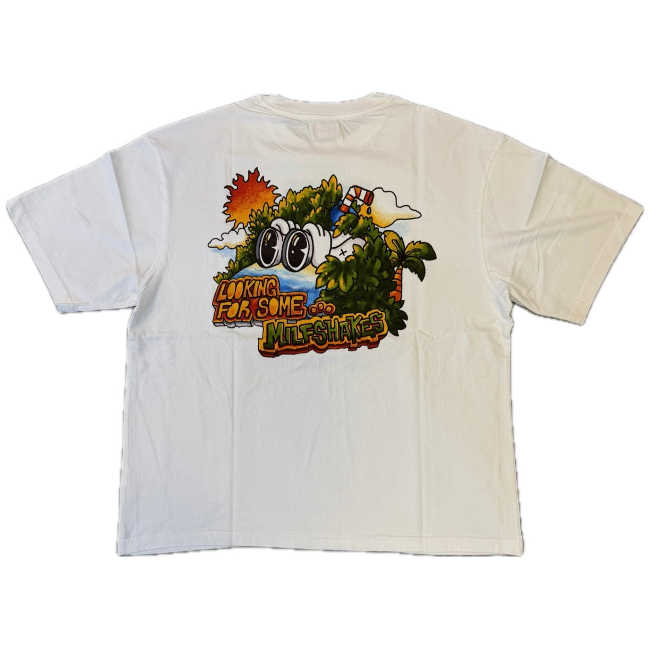 Polera MilfShakes Seeking Tee White