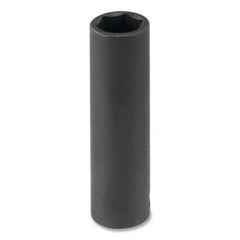 Dado de impacto, tamaño de entrada de 2-1/2 in, tamaño de dado de 185 mm, hexagonal, 6 puntas, longitud estándar