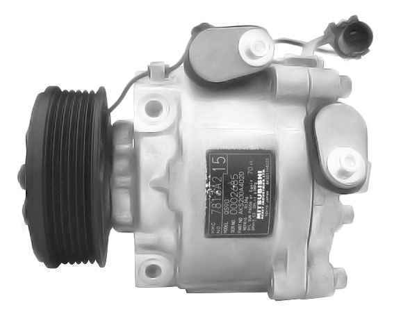 Compresseur De Climatisation NRF 320097 - Compatible Citroën, Mitsubishi, Peugeot, Huile PAG 46