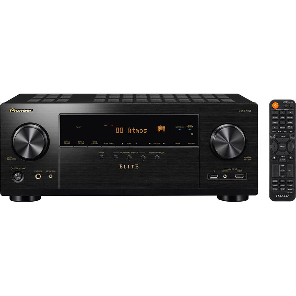 Pioneer Elite VSX-LX305 9.2 Channel Network AV Receiver - Open Box