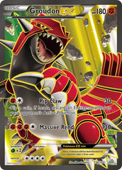 Pokemon X & Y Primal Clash Ultra Rare Groudon EX #150