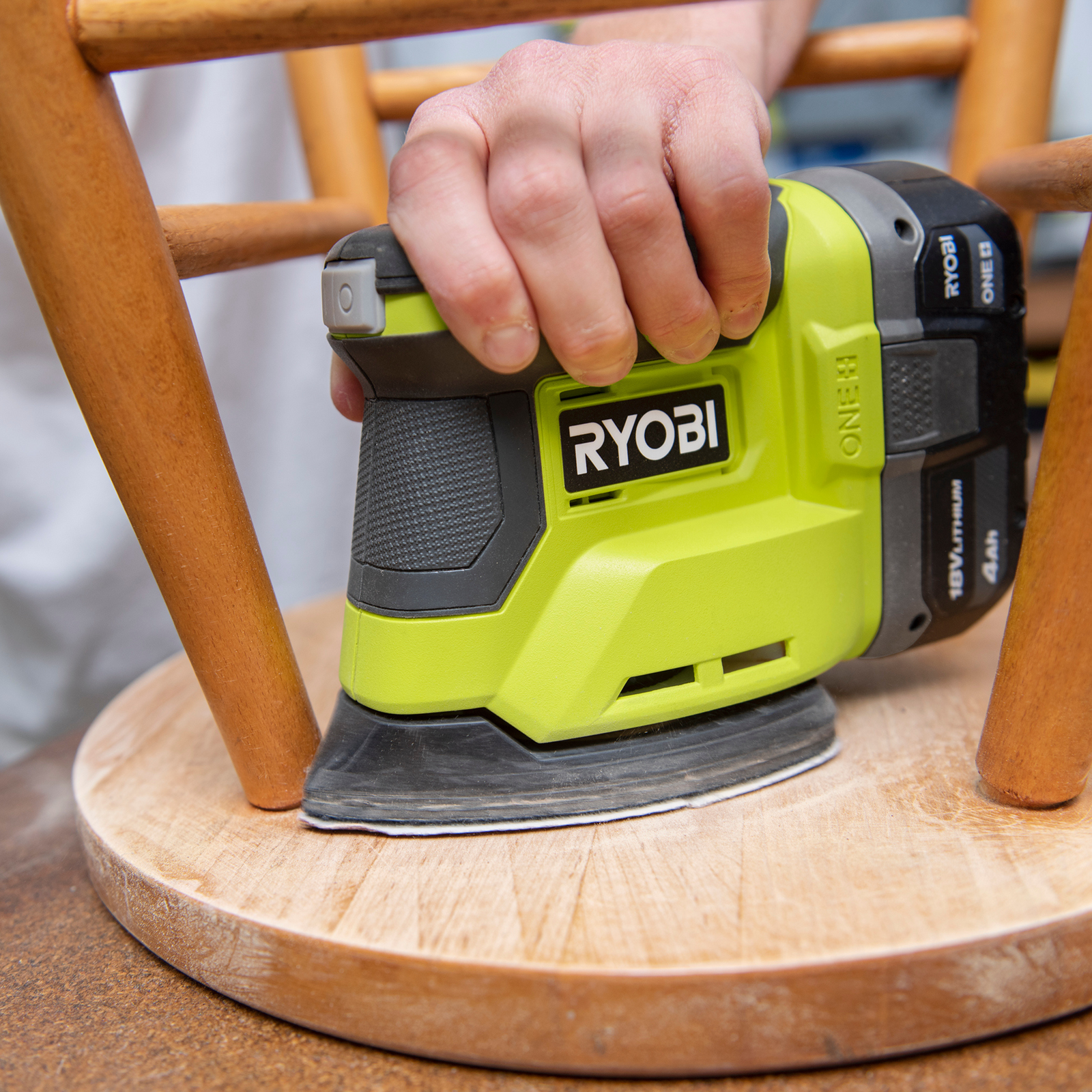 Ryobi Detail Sanding Set - 100 x 140mm - 80/120/240 Grit - 10 Piece